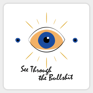 Evil Eye - Funny Sticker